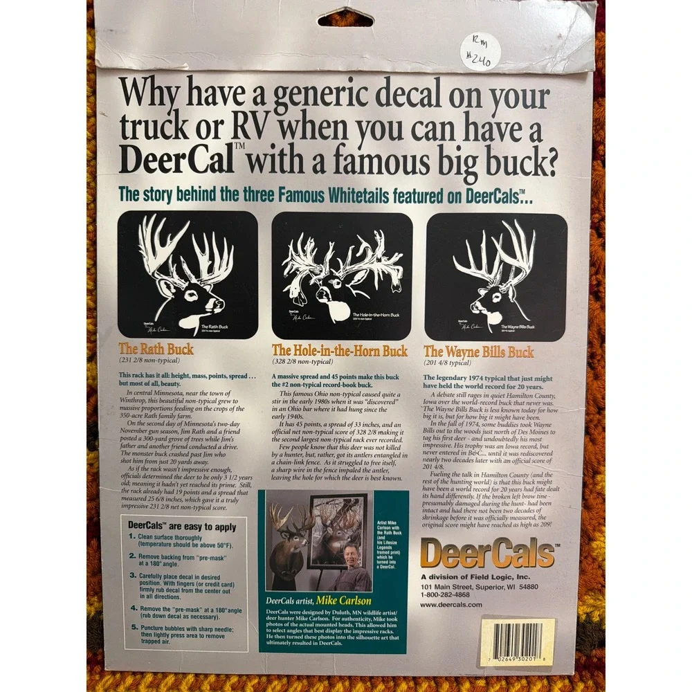 DeerCals famous whitetail